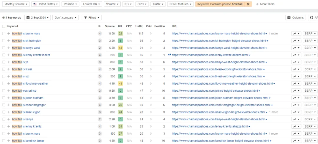 Google SEO案例研究(1)：Chamaripa