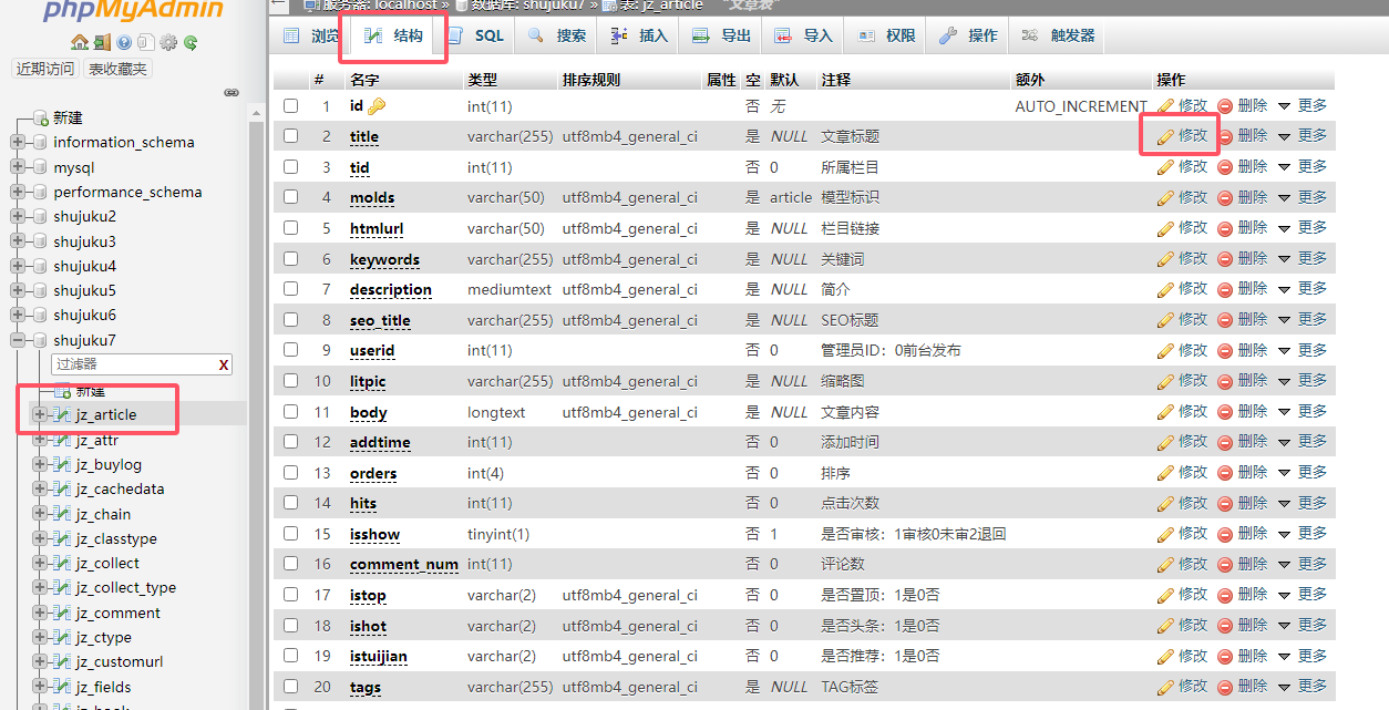 在极致CMS中，如何修改文章标题的字段长度？